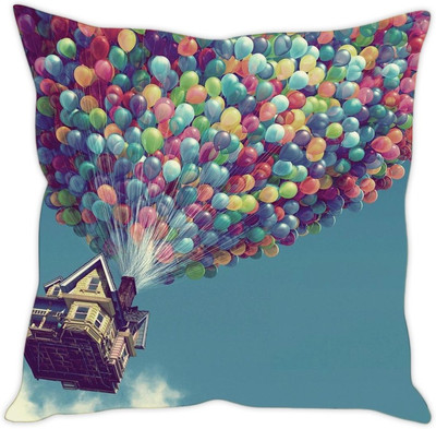 

Sleep Nature's Abstract Cushions Cover(30.63 cm*30.63 cm, Multicolor)