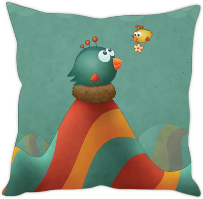 

Sleep Nature's Abstract Cushions Cover(40.63 cm*40.63 cm, Multicolor)