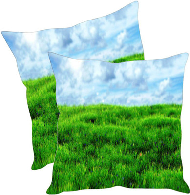 

Sleep Nature's Printed Cushions Cover(Pack of 2, 40.63 cm*40.63 cm, Multicolor)