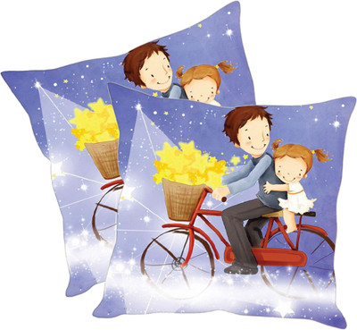 

Sleep Nature's Printed Cushions Cover(Pack of 2, 40.63 cm*40.63 cm, Multicolor)