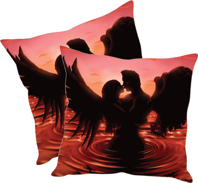 

Sleep Nature's Printed Cushions Cover(Pack of 2, 30.63 cm*30.63 cm, Multicolor)