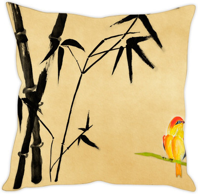 

Sleep Nature's Abstract Cushions Cover(40.63 cm*40.63 cm, Multicolor)