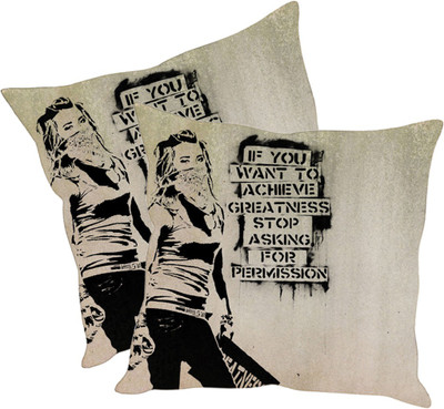 

Sleep Nature's Printed Cushions Cover(Pack of 2, 40.63 cm*40.63 cm, Multicolor)