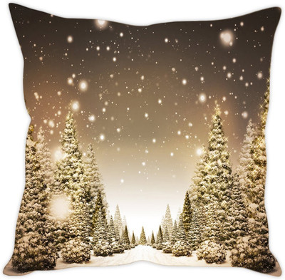 

Sleep Nature's Abstract Cushions Cover(30.63 cm*30.63 cm, Multicolor)