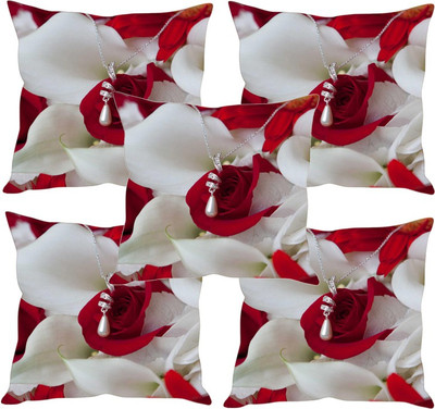 

Sleep Nature's Printed Cushions Cover(Pack of 5, 30.63 cm*30.63 cm, Multicolor)