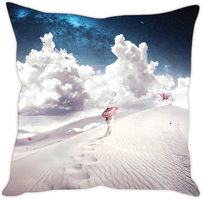 

Sleep Nature's Abstract Cushions Cover(30.63 cm*30.63 cm, Multicolor)