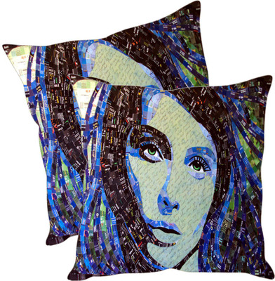 

Sleep Nature's Printed Cushions Cover(Pack of 2, 30.63 cm*30.63 cm, Multicolor)