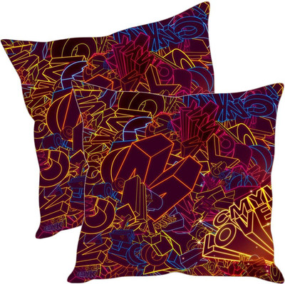 

Sleep Nature's Printed Cushions Cover(Pack of 2, 40.63 cm*40.63 cm, Multicolor)