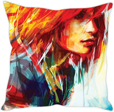

Sleep Nature's Abstract Cushions Cover(40.63 cm*40.63 cm, Multicolor)