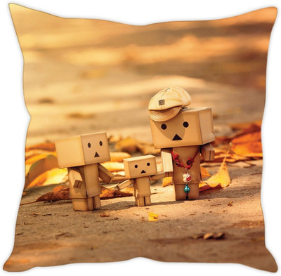 

Sleep Nature's Abstract Cushions Cover(30.63 cm*30.63 cm, Multicolor)