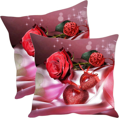 

Sleep Nature's Printed Cushions Cover(Pack of 2, 40.63 cm*40.63 cm, Multicolor)