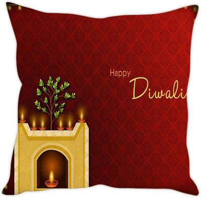 

Sleep Nature's Printed Cushions Cover(30.63 cm*30.63 cm, Multicolor)