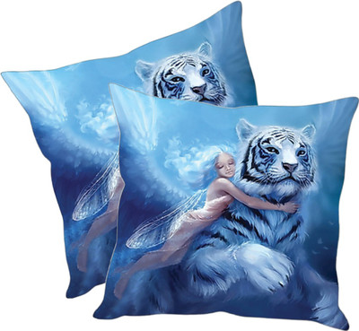 

Sleep Nature's Printed Cushions Cover(Pack of 2, 40.63 cm*40.63 cm, Multicolor)