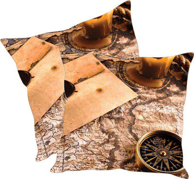 

Sleep Nature's Printed Cushions Cover(Pack of 2, 40.63 cm*40.63 cm, Multicolor)