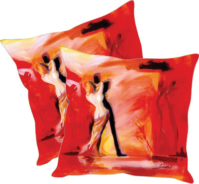 

Sleep Nature's Printed Cushions Cover(Pack of 2, 30.63 cm*30.63 cm, Multicolor)