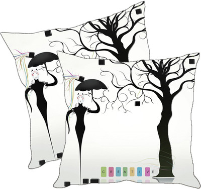 

Sleep Nature's Printed Cushions Cover(Pack of 2, 40.63 cm*40.63 cm, Multicolor)