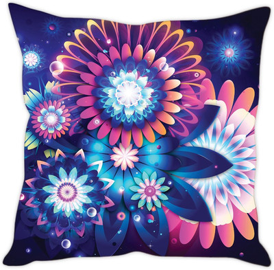 

Sleep Nature's Abstract Cushions Cover(30.63 cm*30.63 cm, Multicolor)