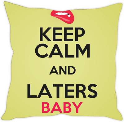 

Sleep Nature's Abstract Cushions Cover(40.63 cm*40.63 cm, Multicolor)