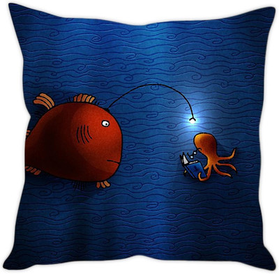 

Sleep Nature's Printed Cushions Cover(40.63 cm*40.63 cm, Multicolor)