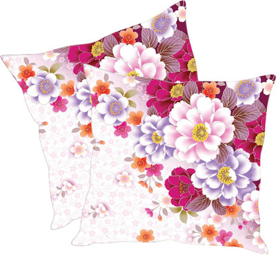 

Sleep Nature's Printed Cushions Cover(Pack of 2, 30.63 cm*30.63 cm, Multicolor)