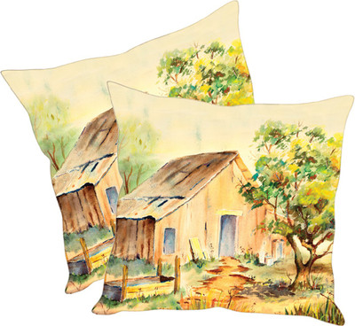 

Sleep Nature's Printed Cushions Cover(Pack of 2, 40.63 cm*40.63 cm, Multicolor)