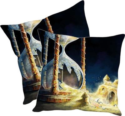 

Sleep Nature's Printed Cushions Cover(Pack of 2, 30.63 cm*30.63 cm, Multicolor)