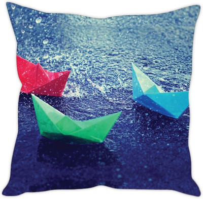 

Sleep Nature's Abstract Cushions Cover(40.63 cm*40.63 cm, Multicolor)