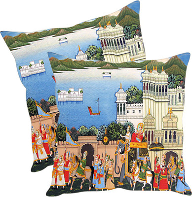 

Sleep Nature's Printed Cushions Cover(Pack of 2, 40.63 cm*40.63 cm, Multicolor)
