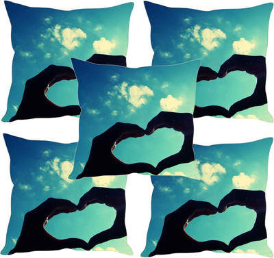 

Sleep Nature's Printed Cushions Cover(Pack of 5, 40.63 cm*40.63 cm, Multicolor)