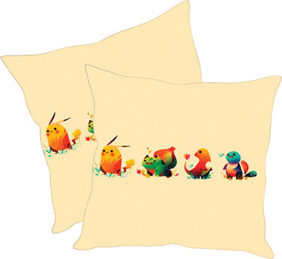 

Sleep Nature's Printed Cushions Cover(Pack of 2, 30.63 cm*30.63 cm, Multicolor)