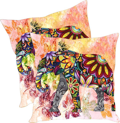 

Sleep Nature's Printed Cushions Cover(Pack of 2, 30.63 cm*30.63 cm, Multicolor)