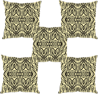 

Sleep Nature's Abstract Cushions Cover(Pack of 5, 40.63 cm*40.63 cm, Multicolor)