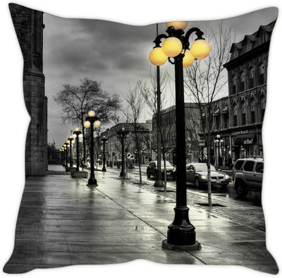 

Sleep Nature's Abstract Cushions Cover(40.63 cm*40.63 cm, Multicolor)