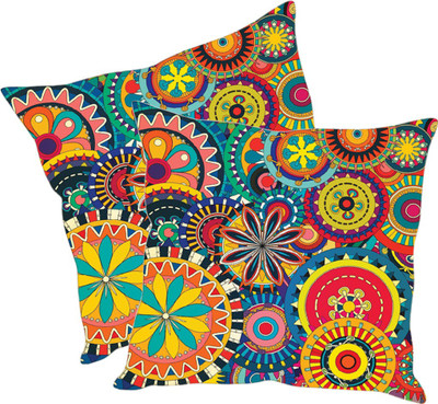 

Sleep Nature's Printed Cushions Cover(Pack of 2, 30.63 cm*30.63 cm, Multicolor)