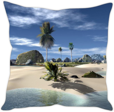

Sleep Nature's Printed Cushions Cover(40.63 cm*40.63 cm, Multicolor)