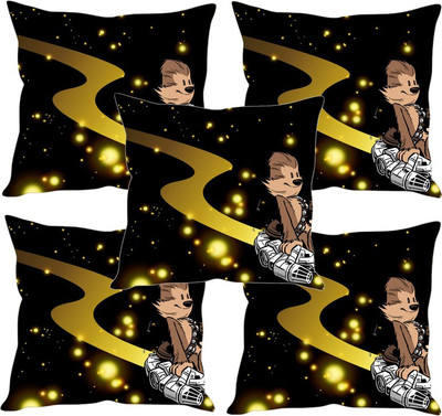 

Sleep Nature's Printed Cushions Cover(Pack of 5, 40.63 cm*40.63 cm, Multicolor)