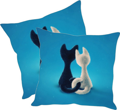 

Sleep Nature's Printed Cushions Cover(Pack of 2, 30.63 cm*30.63 cm, Multicolor)