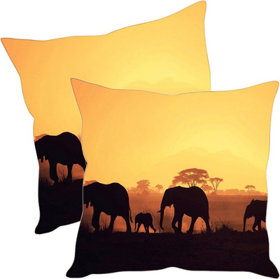 

Sleep Nature's Printed Cushions Cover(Pack of 2, 30.63 cm*30.63 cm, Multicolor)