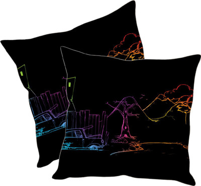 

Sleep Nature's Printed Cushions Cover(Pack of 2, 40.63 cm*40.63 cm, Multicolor)