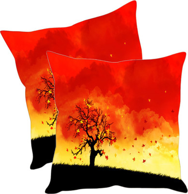 

Sleep Nature's Printed Cushions Cover(Pack of 2, 30.63 cm*30.63 cm, Multicolor)