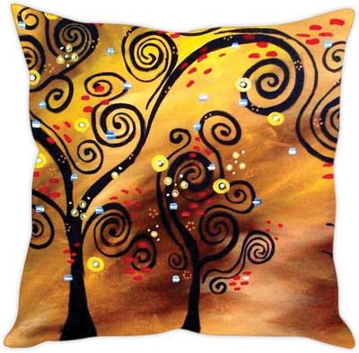 

Sleep Nature's Abstract Cushions Cover(30.63 cm*30.63 cm, Multicolor)