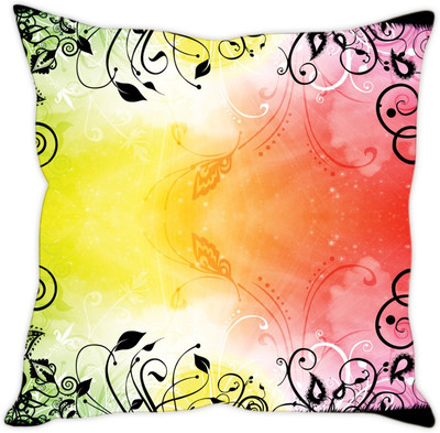 

Sleep Nature's Abstract Cushions Cover(30.63 cm*30.63 cm, Multicolor)