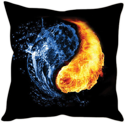 

Sleep Nature's Abstract Cushions Cover(40.63 cm*40.63 cm, Multicolor)