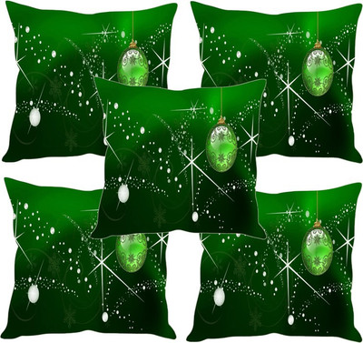 

Sleep Nature's Printed Cushions Cover(Pack of 5, 30.63 cm*30.63 cm, Multicolor)