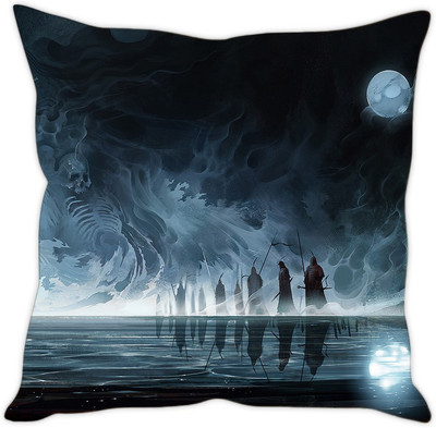 

Sleep Nature's Abstract Cushions Cover(40.63 cm*40.63 cm, Multicolor)
