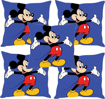 

Sleep Nature's Printed Cushions Cover(Pack of 5, 30.63 cm*30.63 cm, Multicolor)