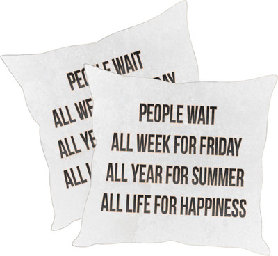 

Sleep Nature's Printed Cushions Cover(Pack of 2, 40.63 cm*40.63 cm, Multicolor)