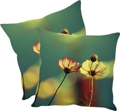 

Sleep Nature's Printed Cushions Cover(Pack of 2, 30.63 cm*30.63 cm, Multicolor)