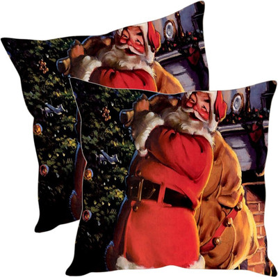 

Sleep Nature's Printed Cushions Cover(Pack of 2, 40.63 cm*40.63 cm, Multicolor)
