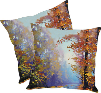 

Sleep Nature's Printed Cushions Cover(Pack of 2, 30.63 cm*30.63 cm, Multicolor)